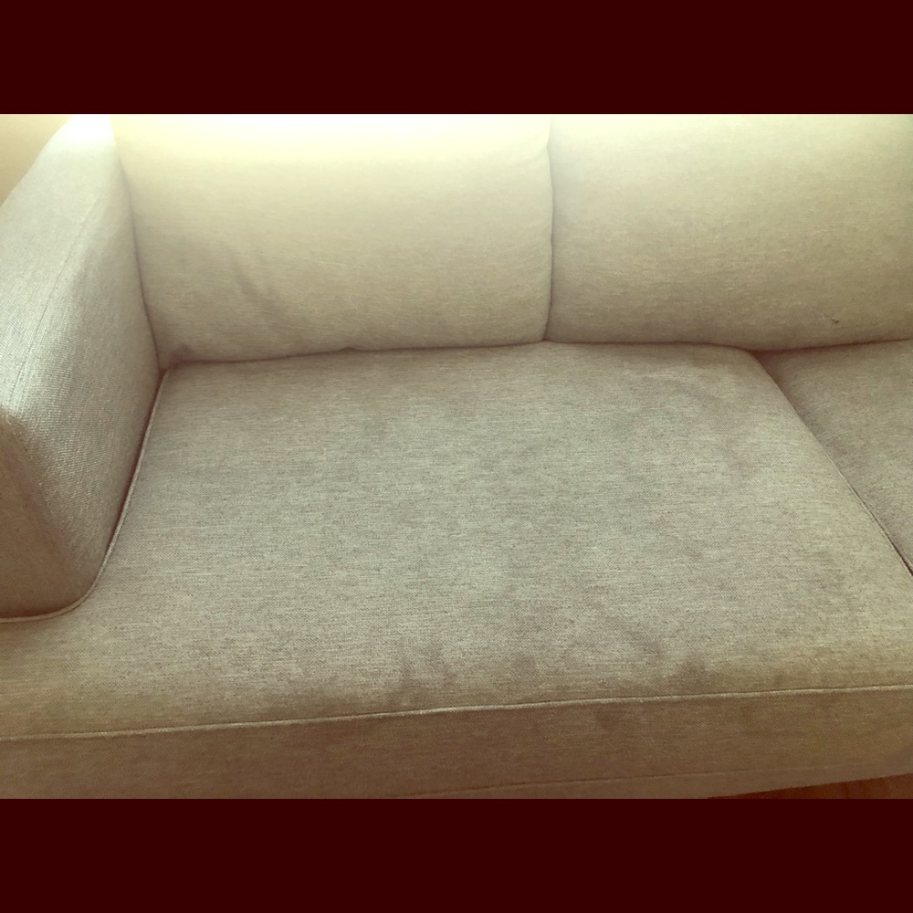 Living spaces grey sofa